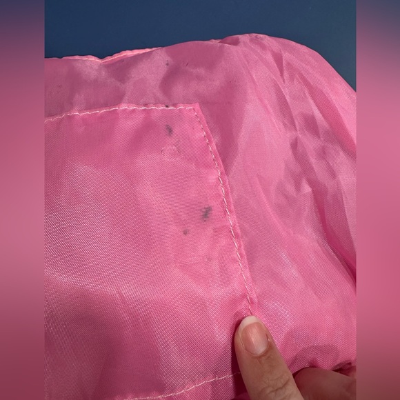 Hello Kitty Pink Faux Fur Plush Hearts Tote Bag Large Fluffy Shoulder Tote Bag - Picture 9 of 10